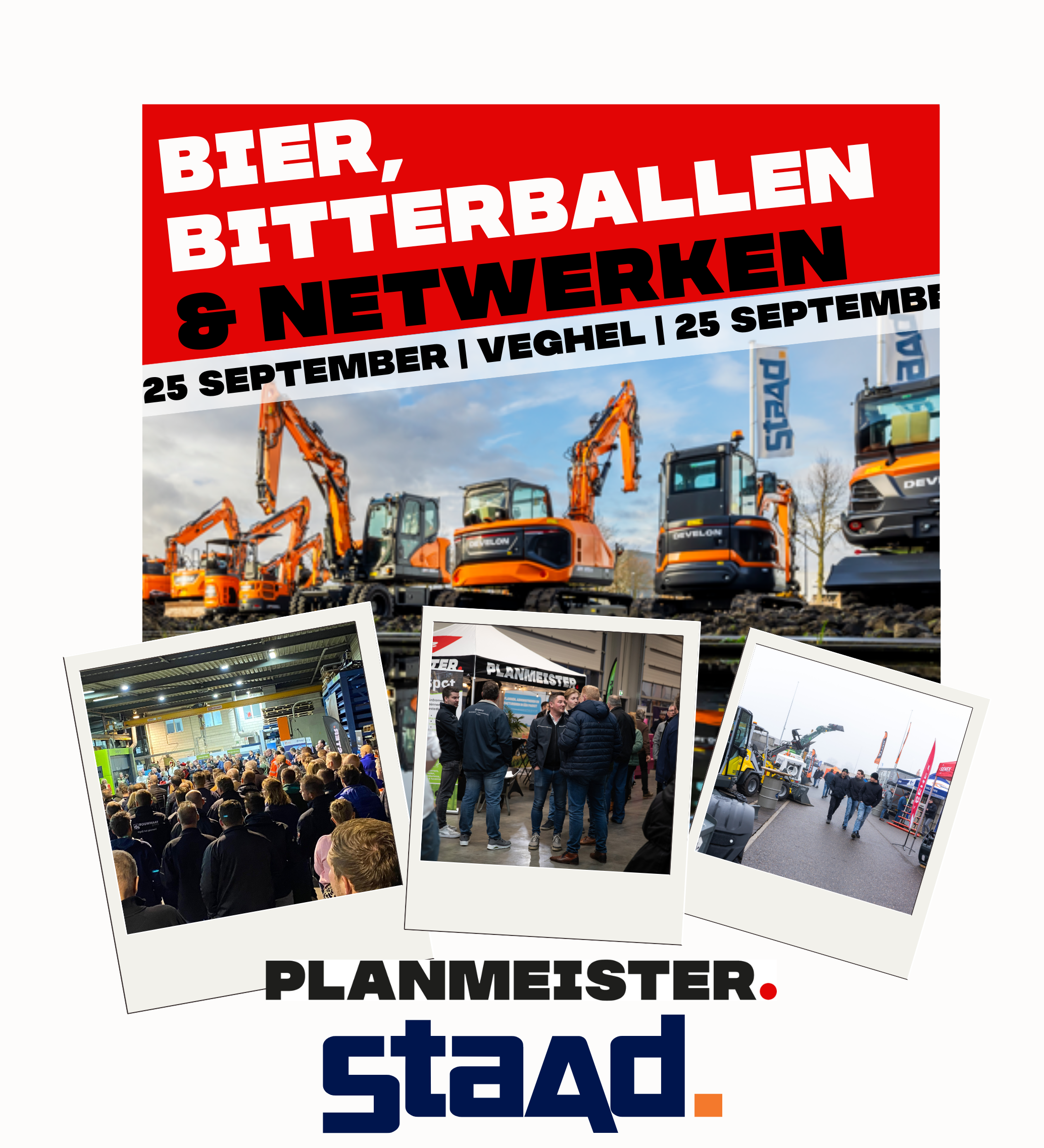 Flyer van de netwerkavond